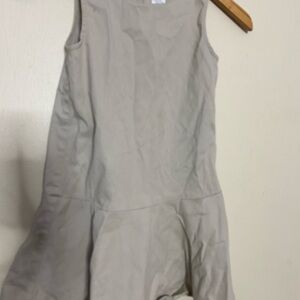 Gymboree girls khaki uniform dress